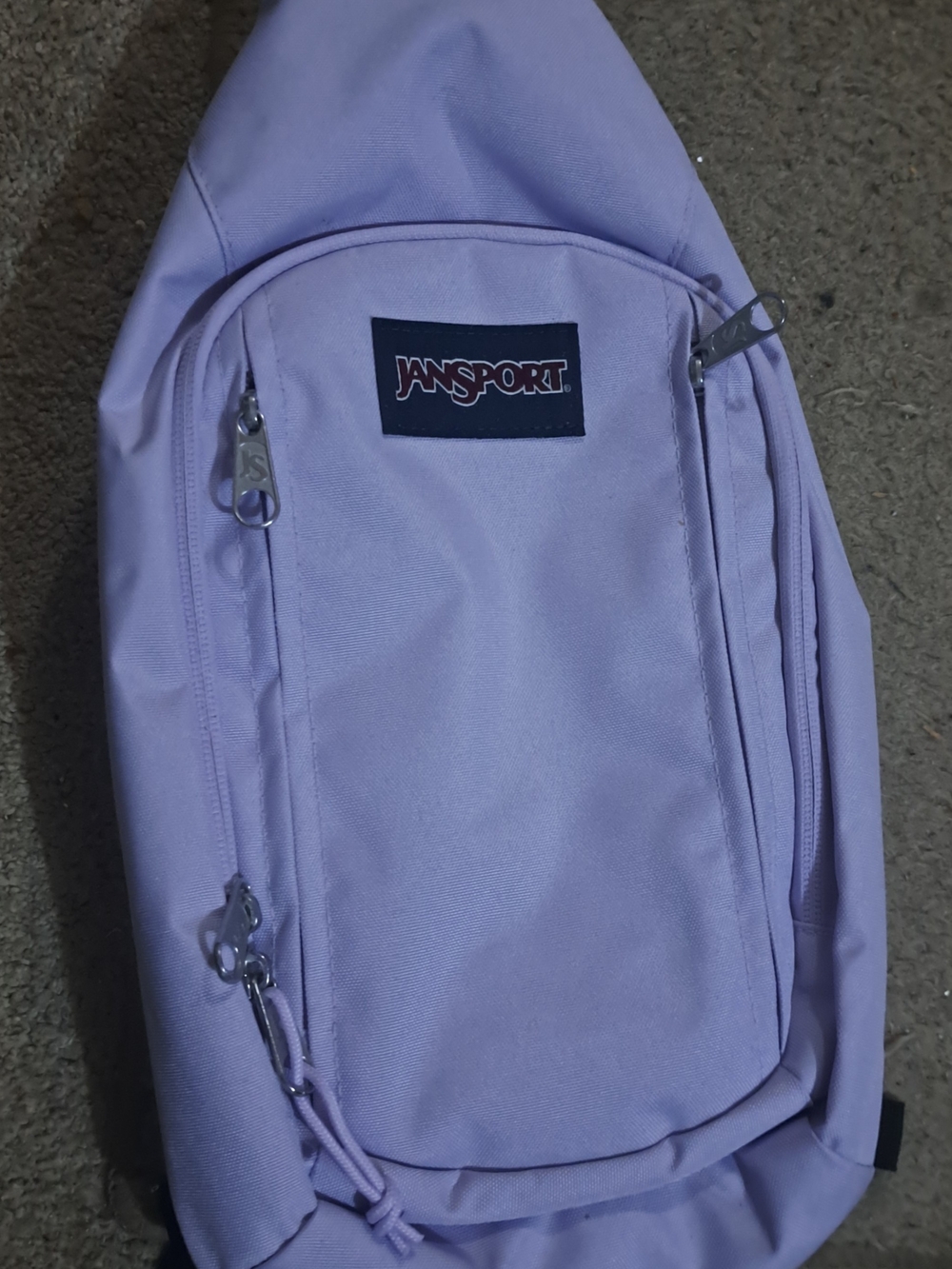 JanSport Lavender Sling Backpack - Lightweight Everyday Carry